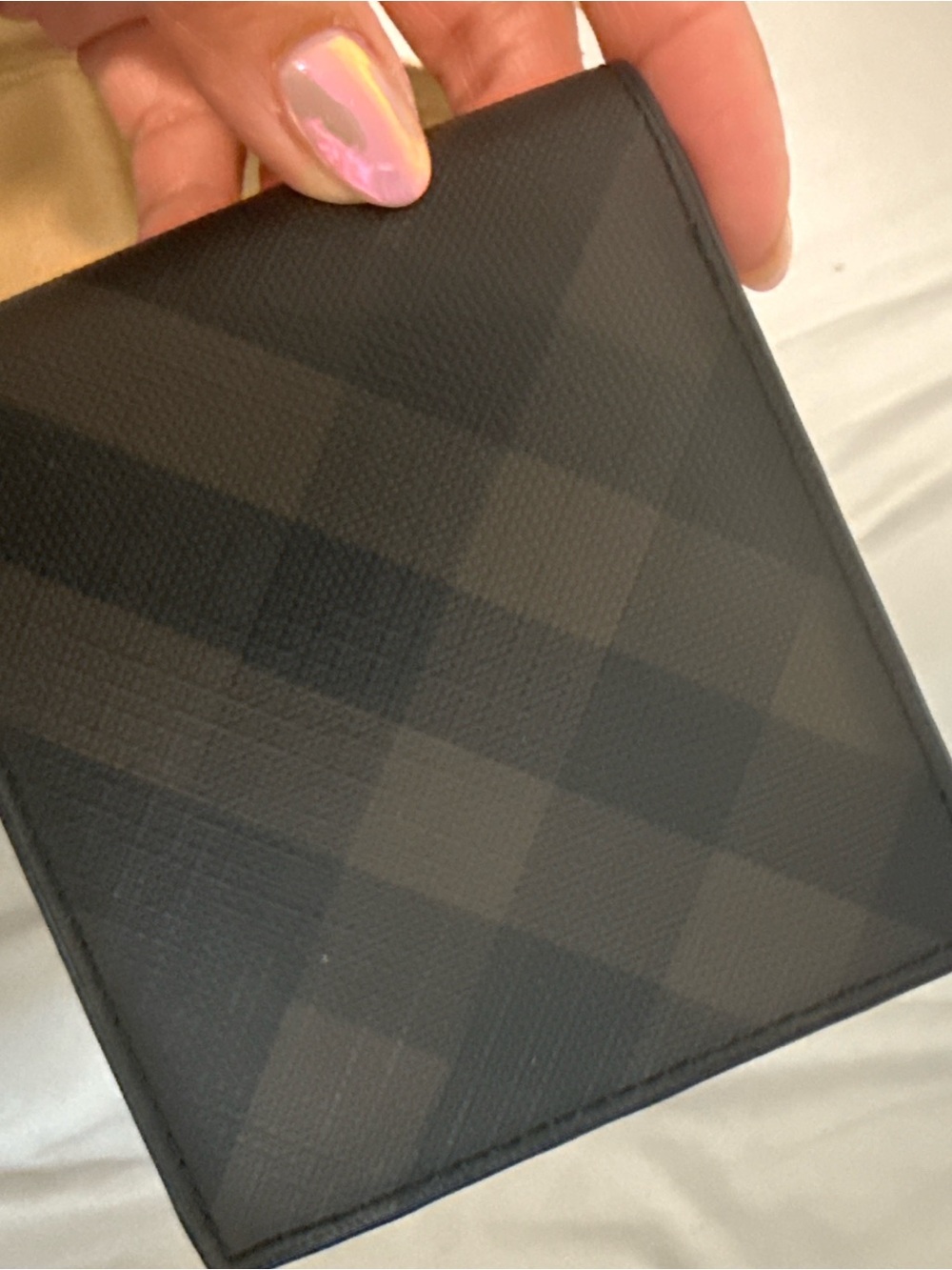Burberry nova check men’s wallet 🔥